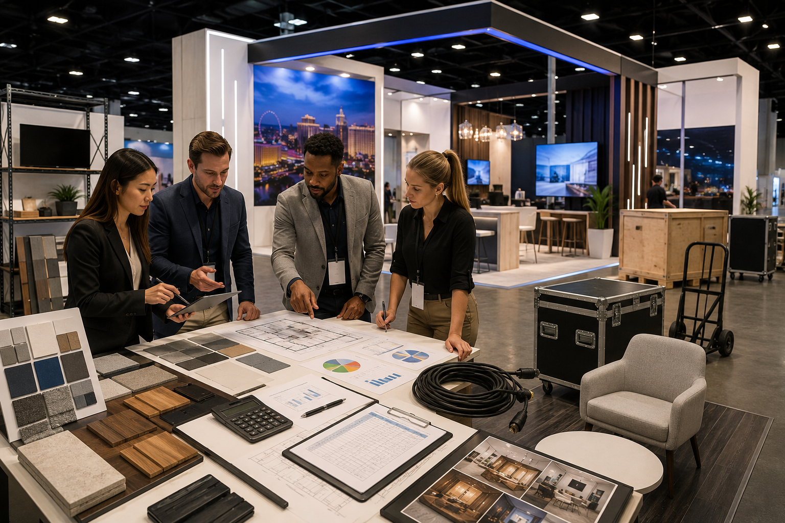 Las Vegas Convention Center booth planning logistics and show rules